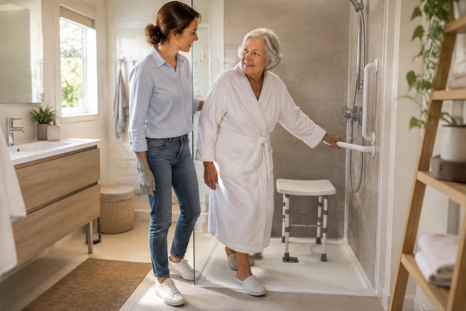 Adapter sa salle de bain pour senior : guide complet, prix 2026 et aides