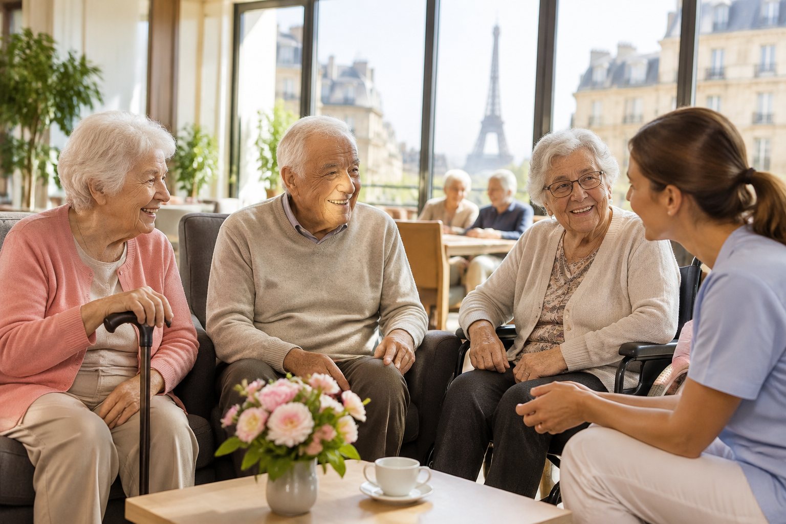 La liste des maisons de retraite et Ehpad à Paris (75)